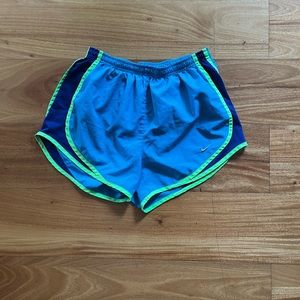 Nike tempo shorts, size small, blue